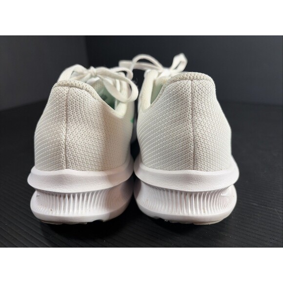 Nike Downshifter 11 Women's Size 7.5 White/Green Glow Running Shoes - Picture 6 of 11